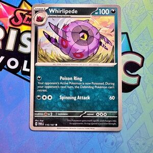 whirlipede (116/167) - common — pokémon: twilight masquerade